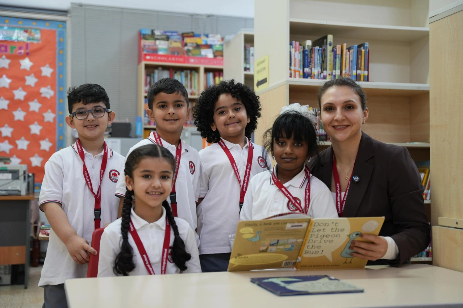 Elementary school program banner, Canadian Bilingual School Kuwait