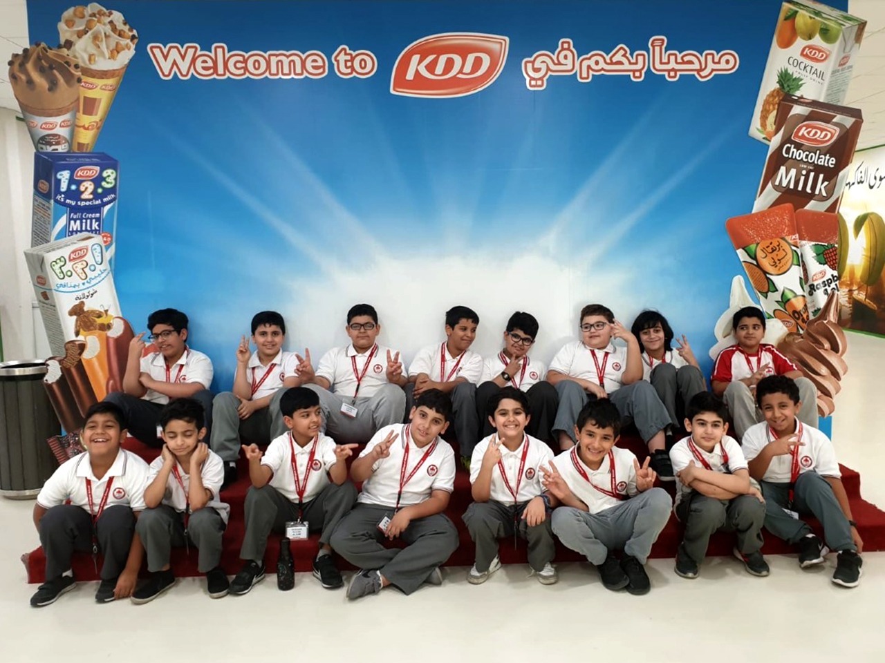 Canadian Bilingual School Kuwait students on a 2019 school trip, photo 5