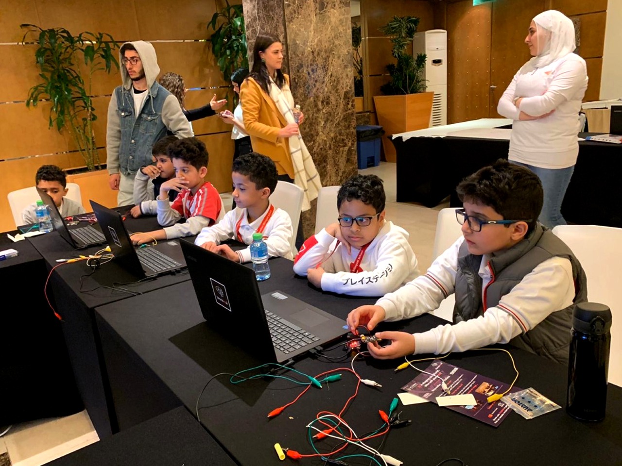Canadian Bilingual School Kuwait students on a 2020 school trip, photo 2