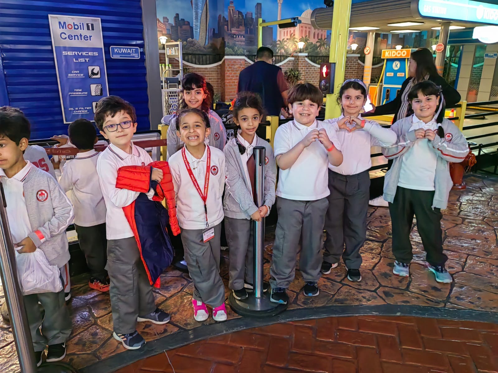 Canadian Bilingual School Kuwait students on a 2023 school trip, photo 6